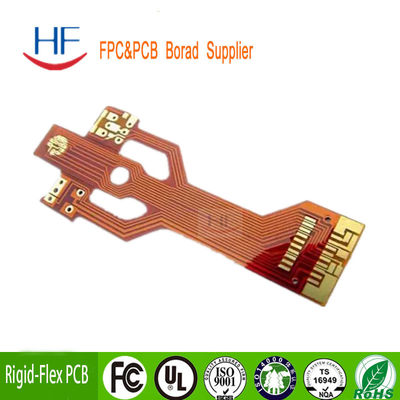 Alüminyum Polyimide PCB HASL FPC Bluetooth Kulaklık Çember Tablosu 0.06mm Impedans