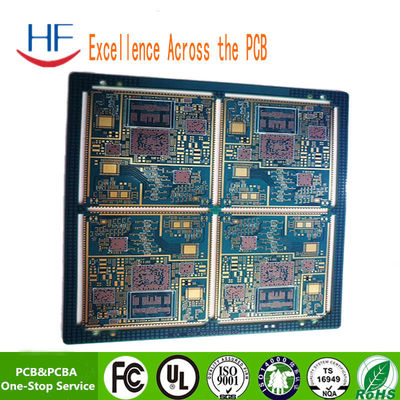 4 oz 1.6mm Yüksek Frekanslı PCB Tasarım Kurulu Mikrodalga için Yüksek TG