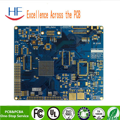 8-12 katman HASL FR4 HDI PCB kartı 3mil